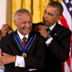 President Barack Obama awards minister and civil rights activist Cordy Tindell “C.T.” Vivian the Presidential Medal of Freedom in the East Room of the White House, Wednesday, Nov. 20, 2013, in Washington.
